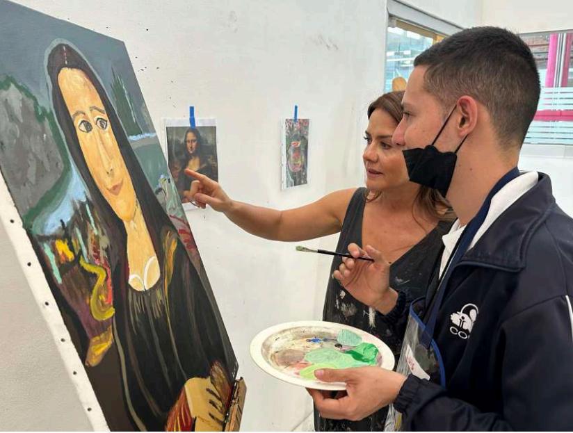 El Sistema Creación abre la muestra “Lo no visible a través de arte”, en la Biblioteca Vasconcelos El Sistema Creación abre la muestra “Lo no visible a través de arte”, en la Biblioteca Vasconcelos