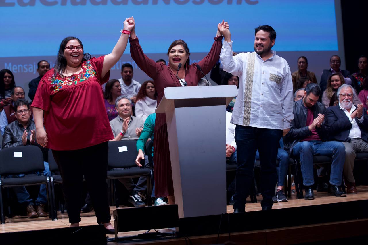 Primera encuesta de precampaña da ventaja arrasadora a Clara Brugada: Morena CDMX Primera encuesta de precampaña da ventaja arrasadora a Clara Brugada: Morena CDMX