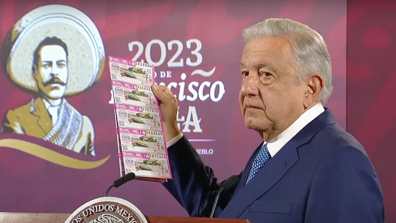 AMLO anuncia sorteo especial de Lotería Nacional el 19 de diciembre