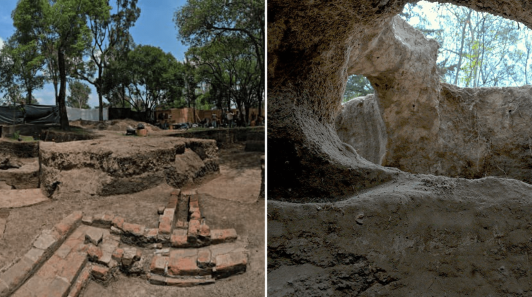 Encuentran fosas funerarias con más de 3 mil años de antigüedad en el Bosque de Chapultepec Encuentran fosas funerarias con más de 3 mil años de antigüedad en el Bosque de Chapultepec