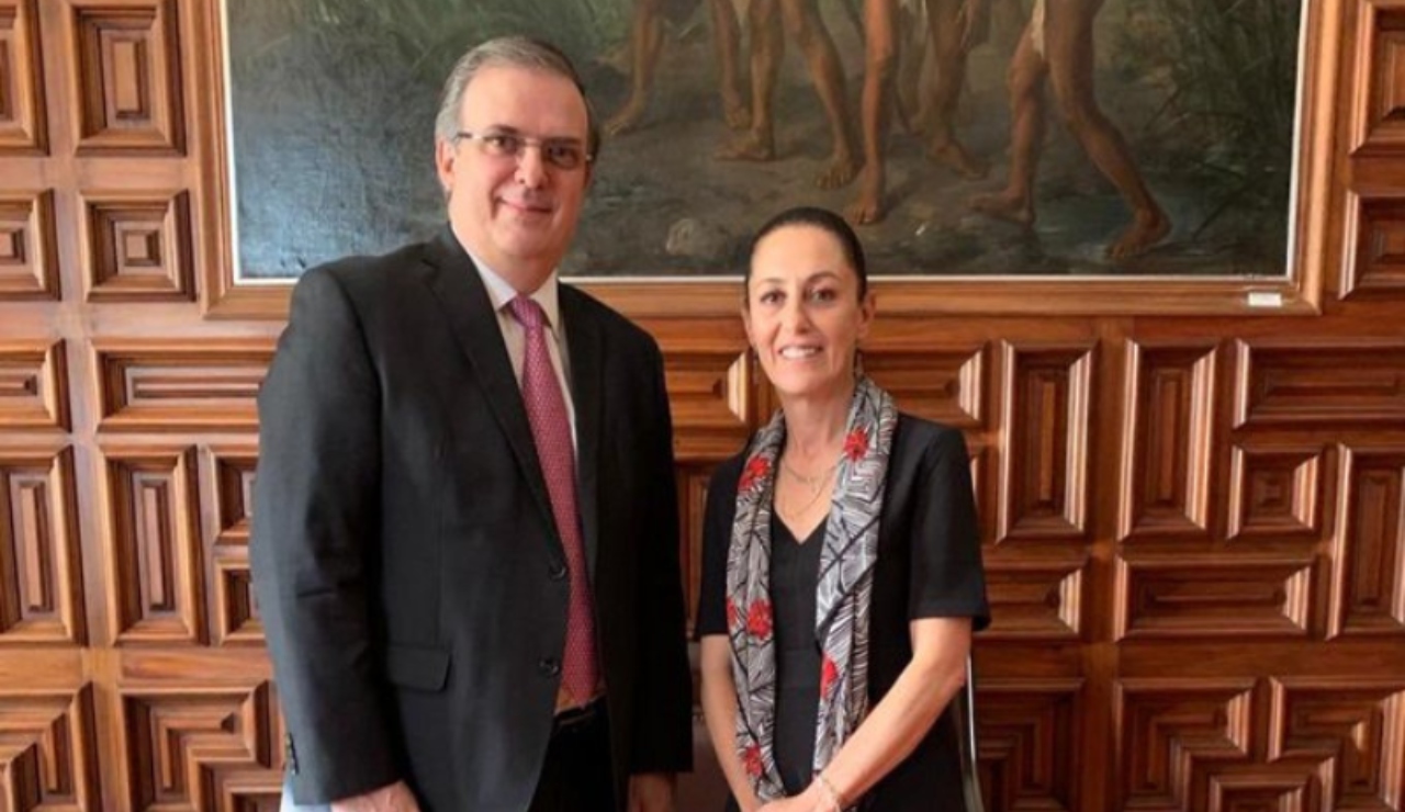 Necesitamos de todos: Sheinbaum celebra que Ebrard siga en Morena Necesitamos de todos: Sheinbaum celebra que Ebrard siga en Morena