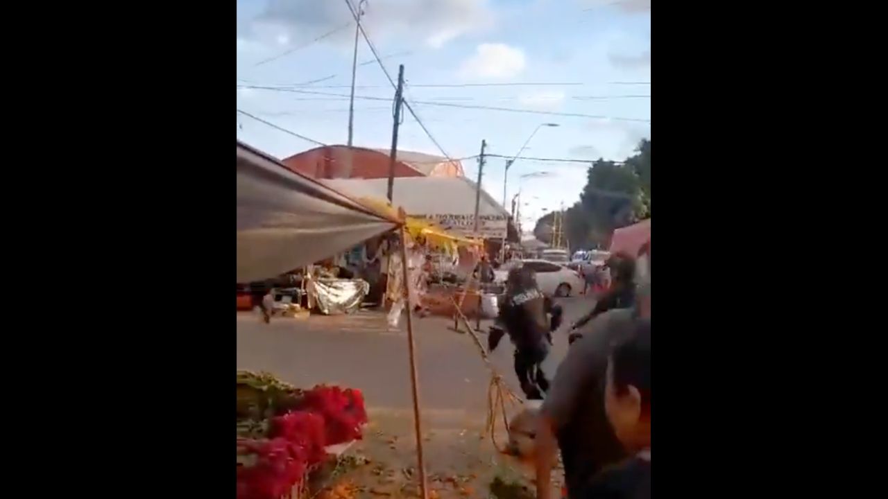 Balacera en Mercado de Puebla deja dos muertos