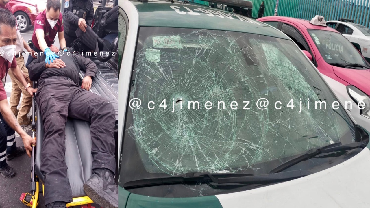 Golpean a policías en Iztapalapa; hay uniformados heridos y patrullas dañadas Golpean a policías en Iztapalapa; hay uniformados heridos y patrullas dañadas