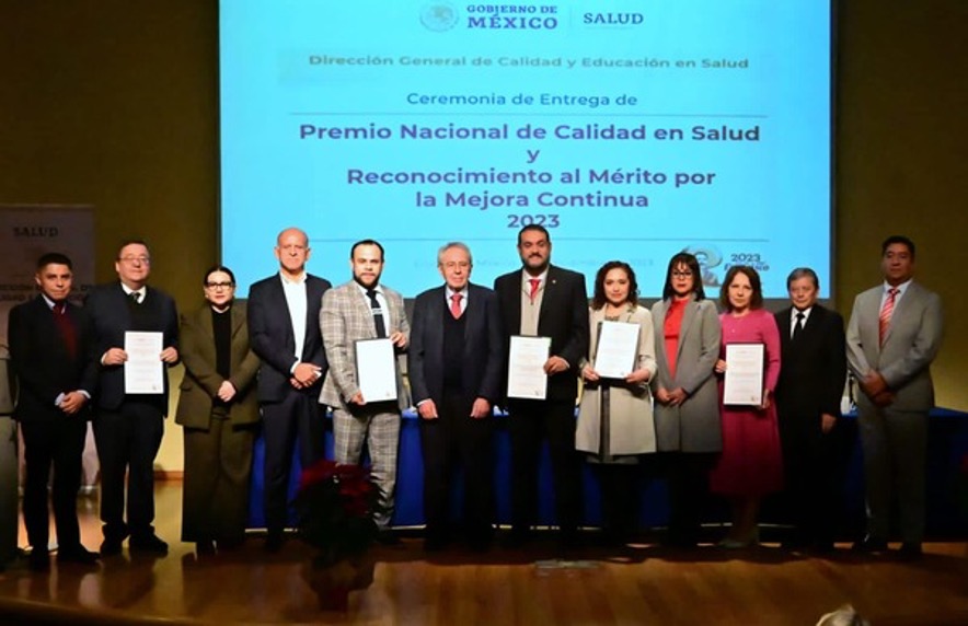Servicios de salud de PEMEX, que dirige Rodolfo Lehmann, recibe Premio Nacional de Calidad en Salud 2023 Servicios de salud de PEMEX, que dirige Rodolfo Lehmann, recibe Premio Nacional de Calidad en Salud 2023