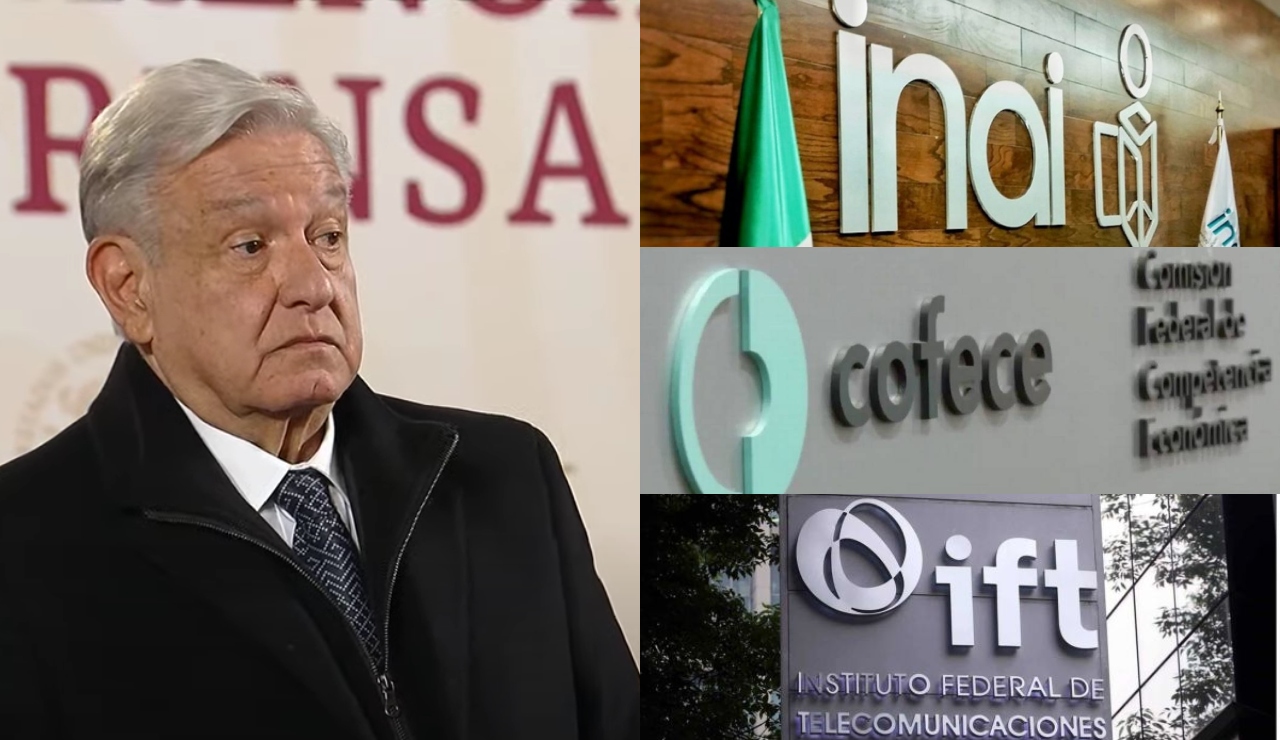 AMLO va por iniciativa para desaparecer al INAI, IFT, Cofece: “no le sirven al pueblo” AMLO va por iniciativa para desaparecer al INAI, IFT, Cofece: “no le sirven al pueblo”