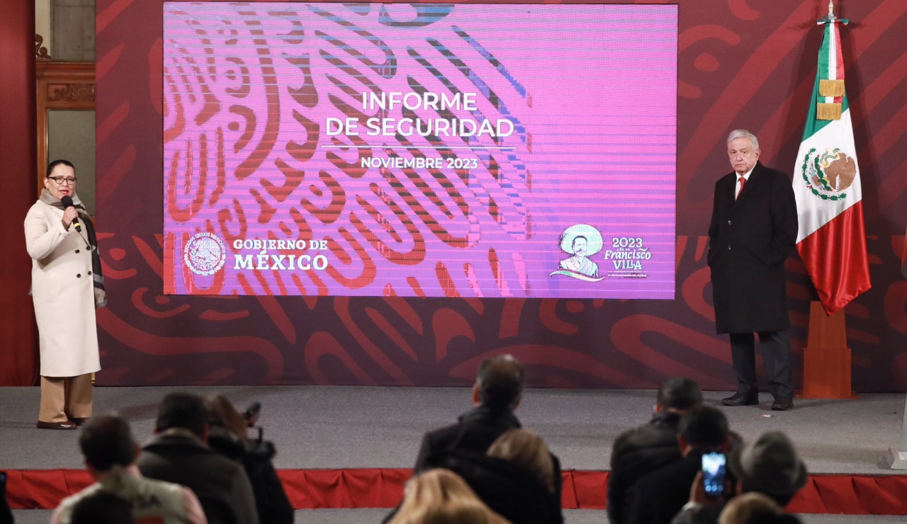 Caen delitos de fuero federal 29.8% en comparación con diciembre de 2018: Rosa Icela Rodríguez Caen delitos de fuero federal 29.8% en comparación con diciembre de 2018: Rosa Icela Rodríguez