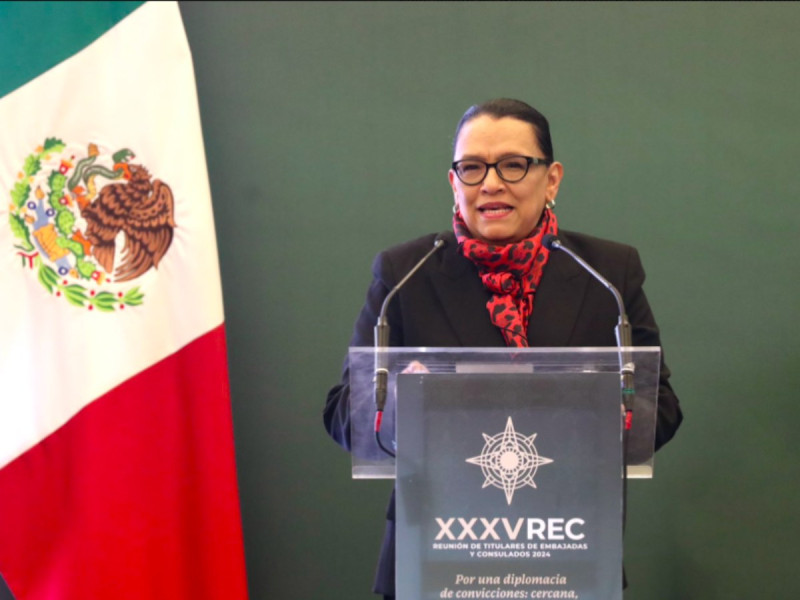 Rosa Icela Rodríguez destaca trabajo de seguridad en México en la REC 2024 Rosa Icela Rodríguez destaca trabajo de seguridad en México en la REC 2024