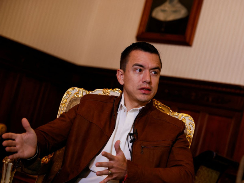Se necesitan ‘huevos de avestruz y no de cartón’ contra la violencia en Ecuador: Daniel Noboa Se necesitan ‘huevos de avestruz y no de cartón’ contra la violencia en Ecuador: Daniel Noboa