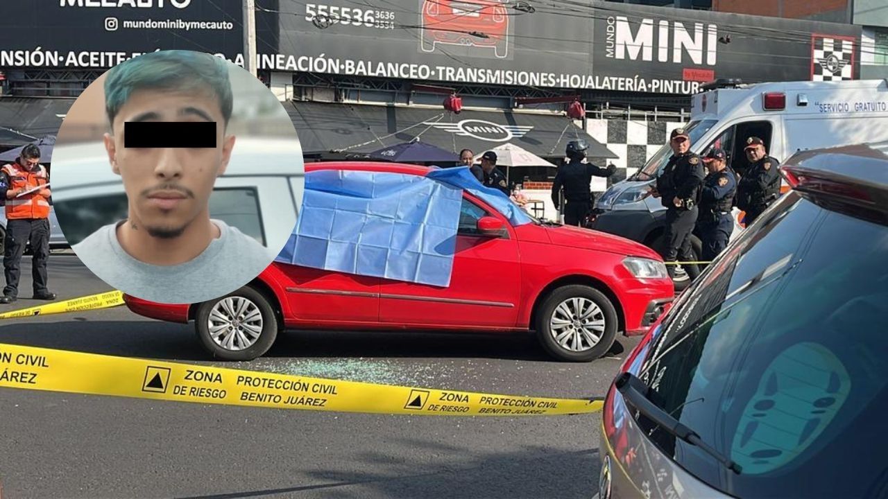 Detienen a sujeto que mató a conductor durante conflicto vial en la Narvarte Detienen a sujeto que mató a conductor durante conflicto vial en la Narvarte