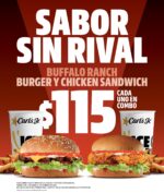 ¡Sabor sin rival: un “búfalo” desbocado de intensidad! Así es la nueva oferta de Carl’s Jr.