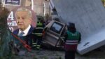 AMLO denuncia “guerra sucia” por críticas de accidente del Tren Interurbano