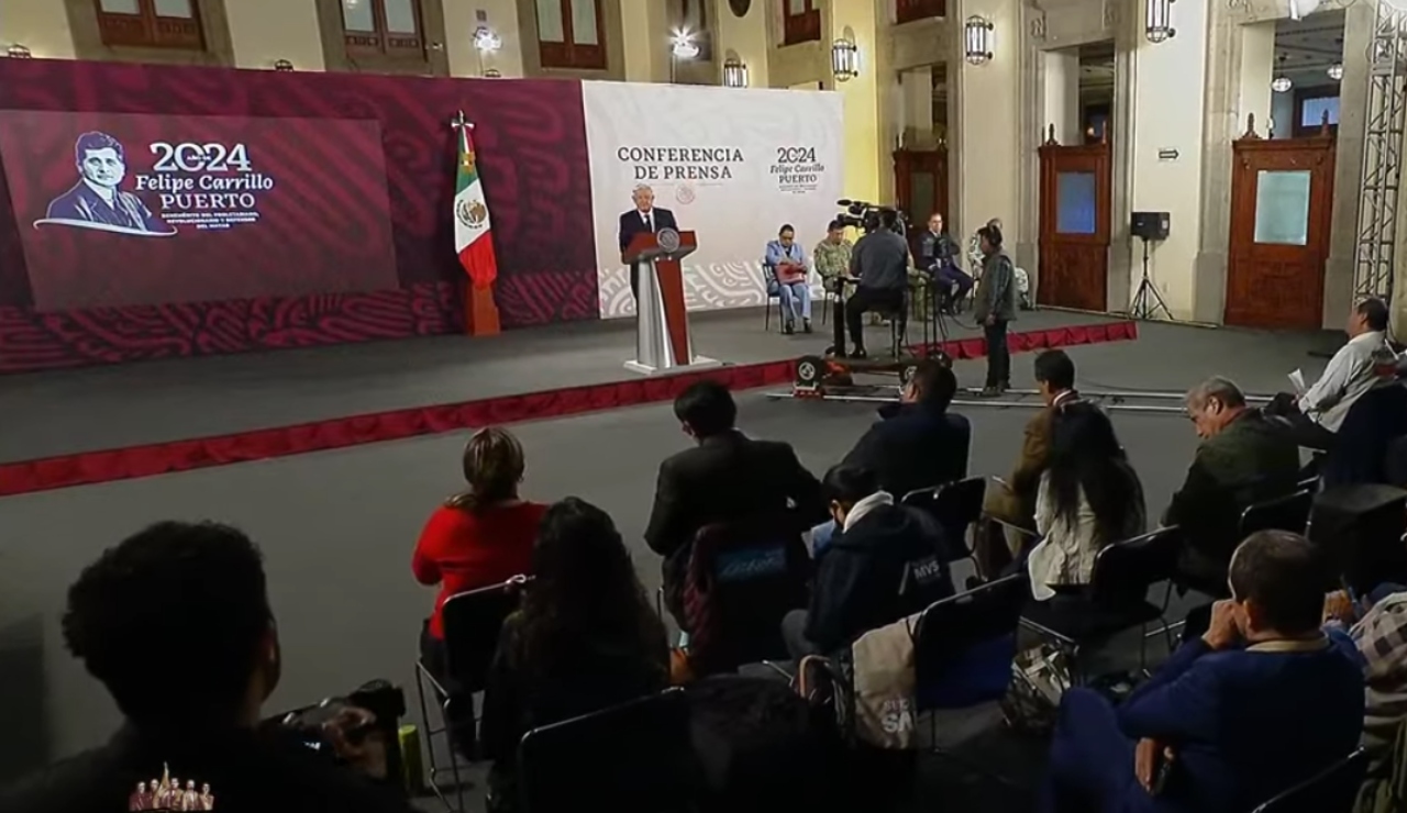 AMLO advierte ‘fiestón’ con tortas de lechón, cochinita pibil y zacahuil en última ‘mañanera’ AMLO advierte ‘fiestón’ con tortas de lechón, cochinita pibil y zacahuil en última ‘mañanera’