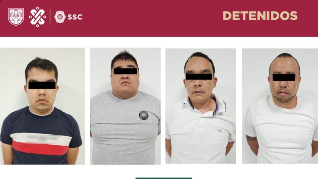 Detienen a 4 presuntos criminales por robo de casa habitación en Coyoacán Detienen a 4 presuntos criminales por robo de casa habitación en Coyoacán