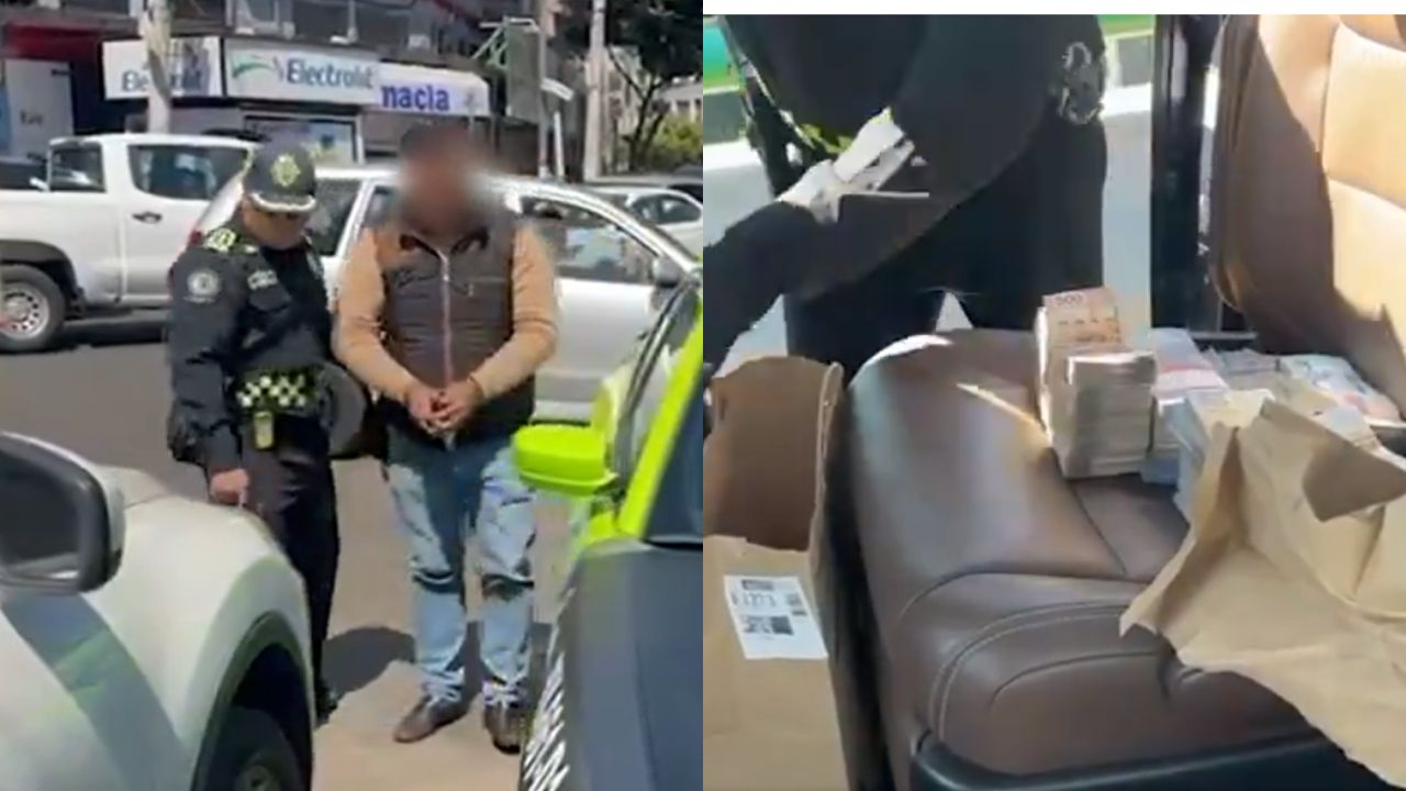 Detienen a hombre con más de 2mdp en la Miguel Hidalgo Detienen a hombre con más de 2mdp en la Miguel Hidalgo