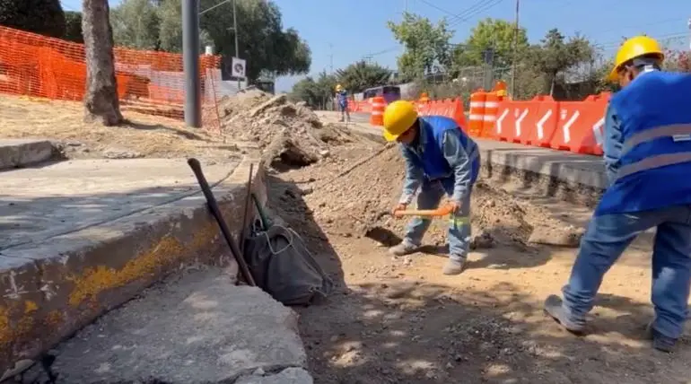 Sigue ampliación del Trolebús Aztecas en Coyoacán Sigue ampliación del Trolebús Aztecas en Coyoacán