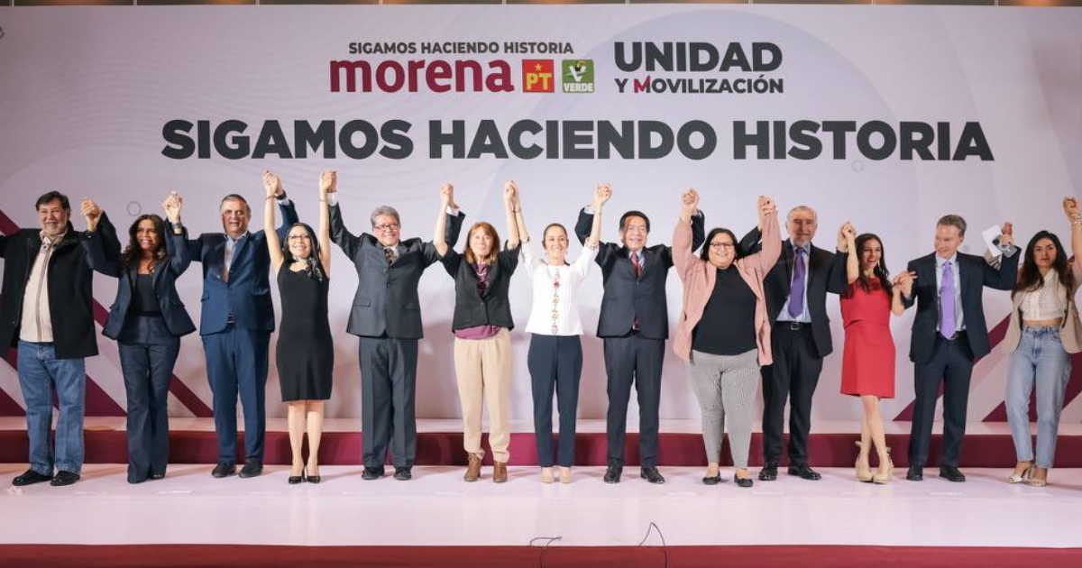 Ebrard, Yáñez y Velasco se unen a campaña de Sheinbaum Ebrard, Yáñez y Velasco se unen a campaña de Sheinbaum