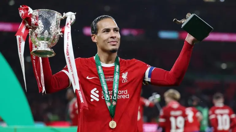 Gol de Van Dijk le da al Liverpool la Copa de la Liga en Wembley Gol de Van Dijk le da al Liverpool la Copa de la Liga en Wembley