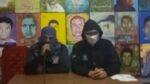Normalistas acusan al gobierno de sembrar arma en camioneta donde murió su compañero
