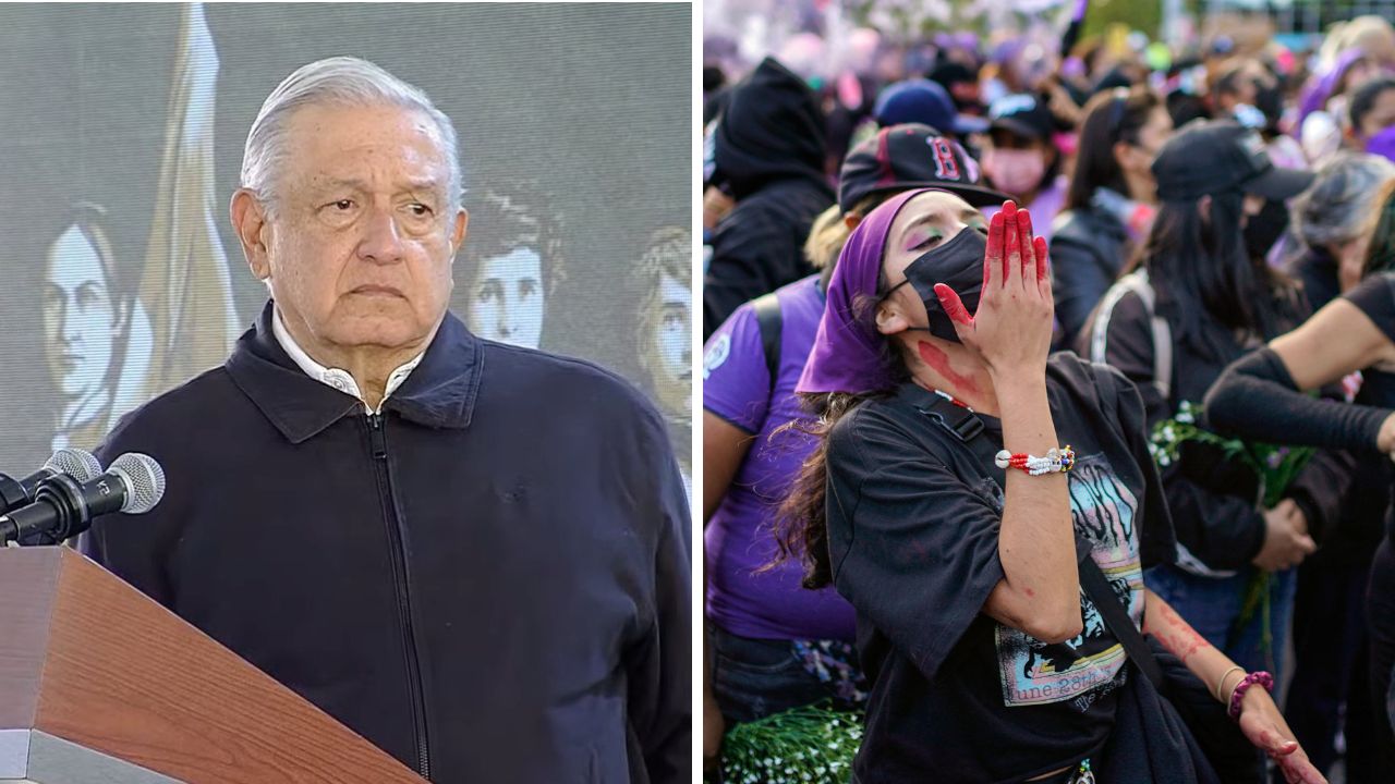 AMLO pide a mujeres “dar la cara” y no cubrir su rostro en marchas del 8M