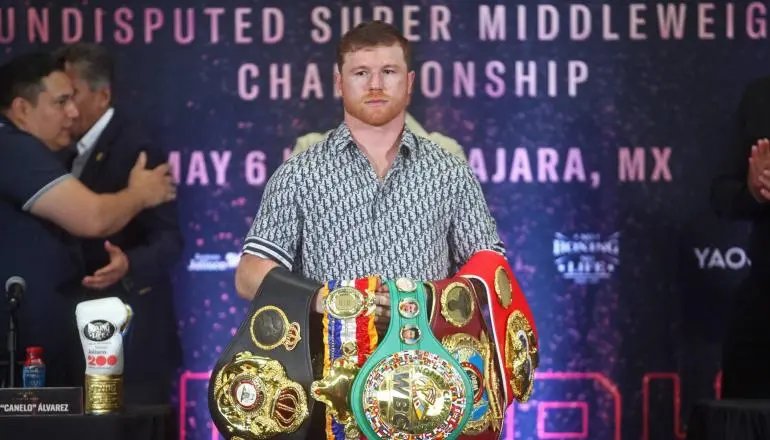 ‘Canelo’ Álvarez hace oficial su pelea ante Jaime Munguia ‘Canelo’ Álvarez hace oficial su pelea ante Jaime Munguia