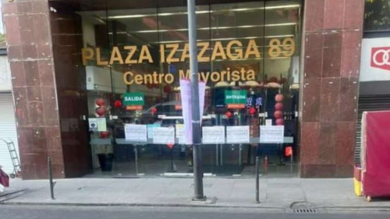 Clausuran Plaza Izazaga 89 Clausuran Plaza Izazaga 89