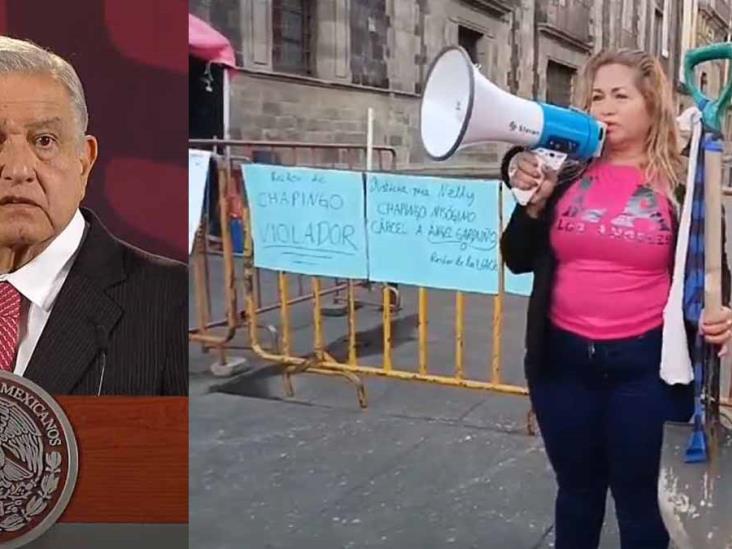 ‘La voy a recibir en su momento’, dice López Obrador sobre Ceci Flores, líder buscadora