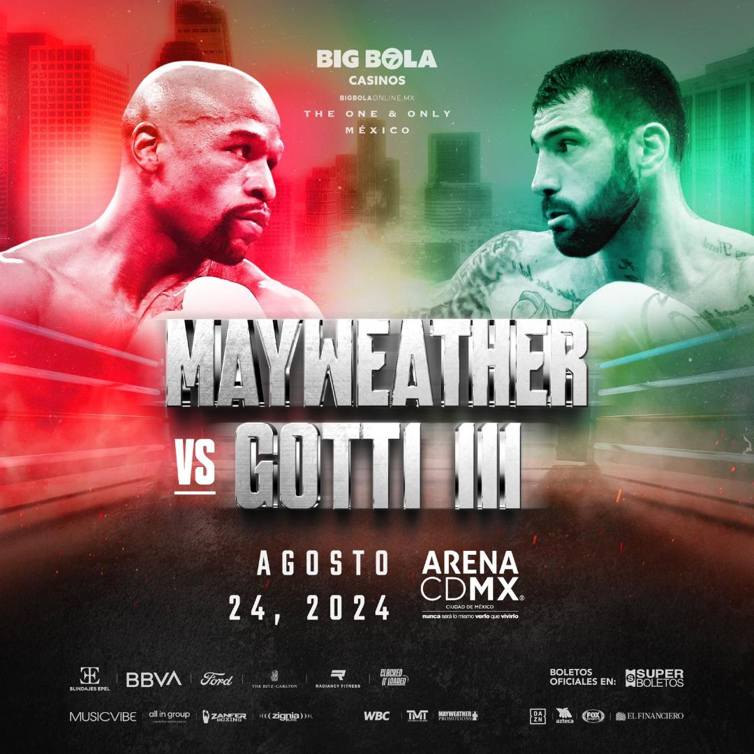 Arranca la venta general de boletos para Mayweather VS Gotti III