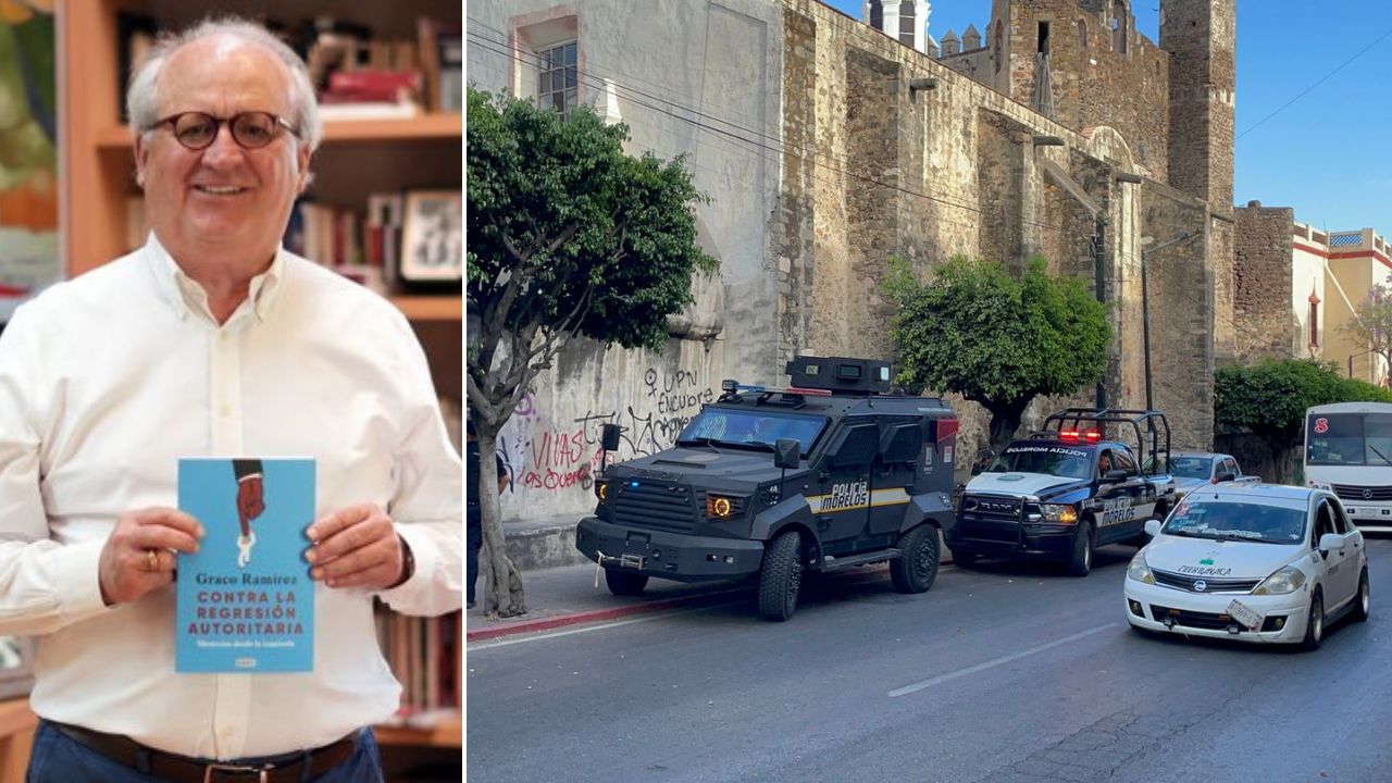 Graco Ramírez suspende presentación de su libro en Cuernavaca por intimidación de la policía Graco Ramírez suspende presentación de su libro en Cuernavaca por intimidación de la policía