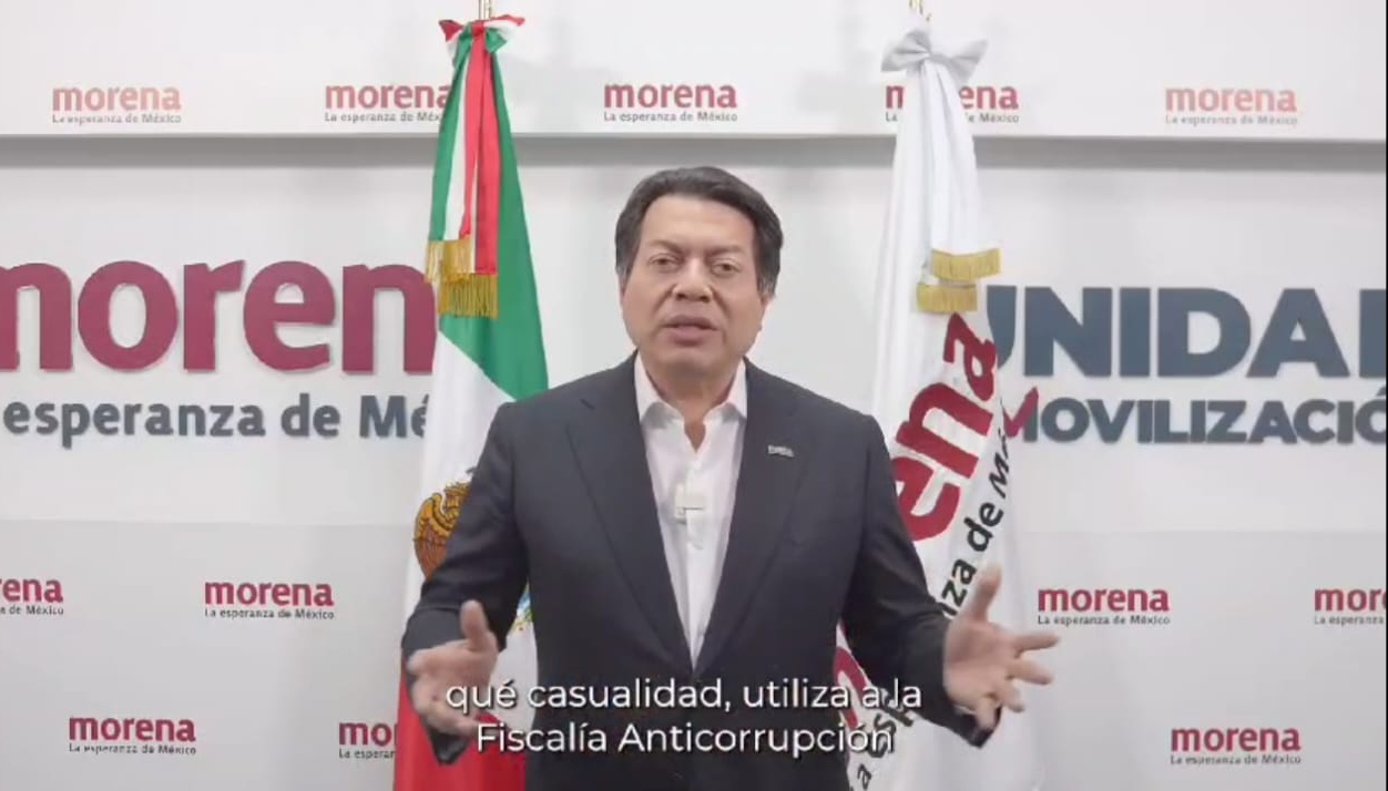 Gobernadora de Chihuahua busca tirar al candidato Cruz Pérez, puntero de Morena en Juárez: Mario Delgado