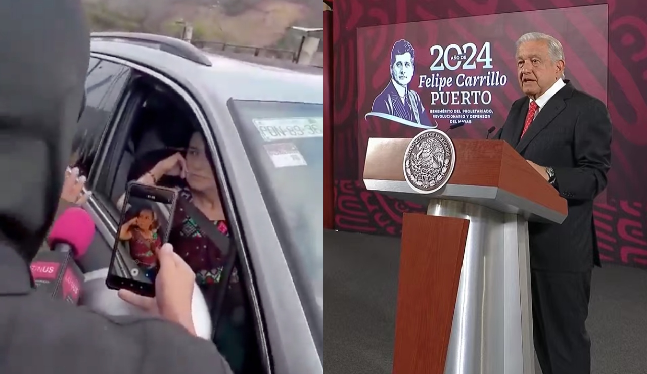 Minimiza AMLO que encapuchados se acercaran a Sheinbaum; acusa montaje Minimiza AMLO que encapuchados se acercaran a Sheinbaum; acusa montaje