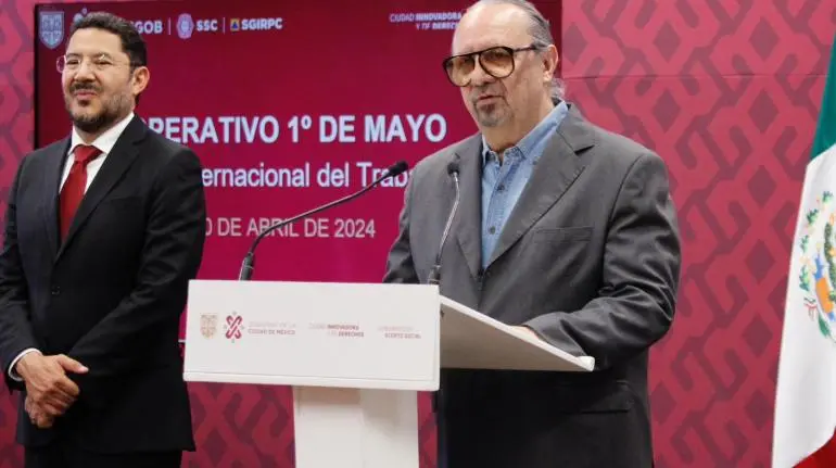 Gobierno de la CDMX prepara operativo de seguridad por el Día del Trabajo Gobierno de la CDMX prepara operativo de seguridad por el Día del Trabajo