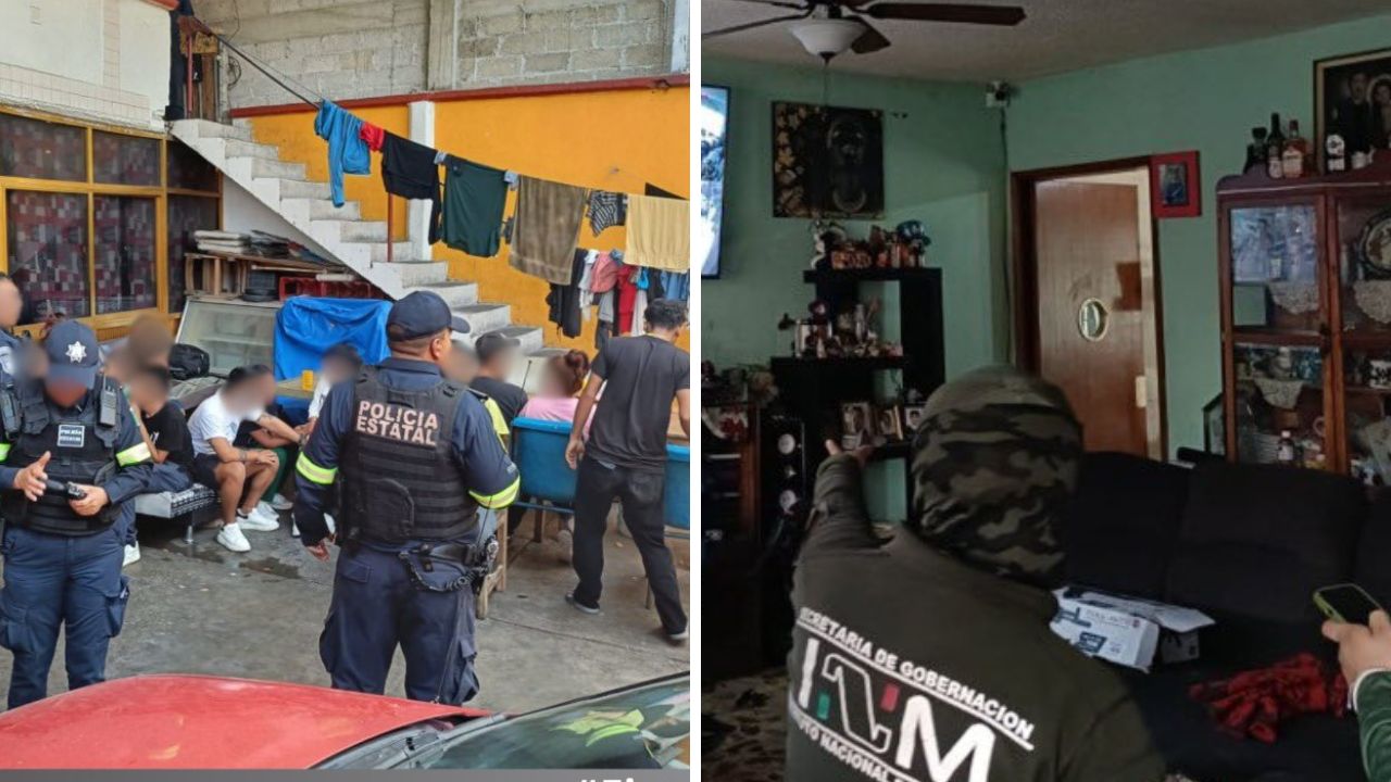 Rescatan a 38 migrantes de diversas nacionalidades en Tlalnepantla Rescatan a 38 migrantes de diversas nacionalidades en Tlalnepantla