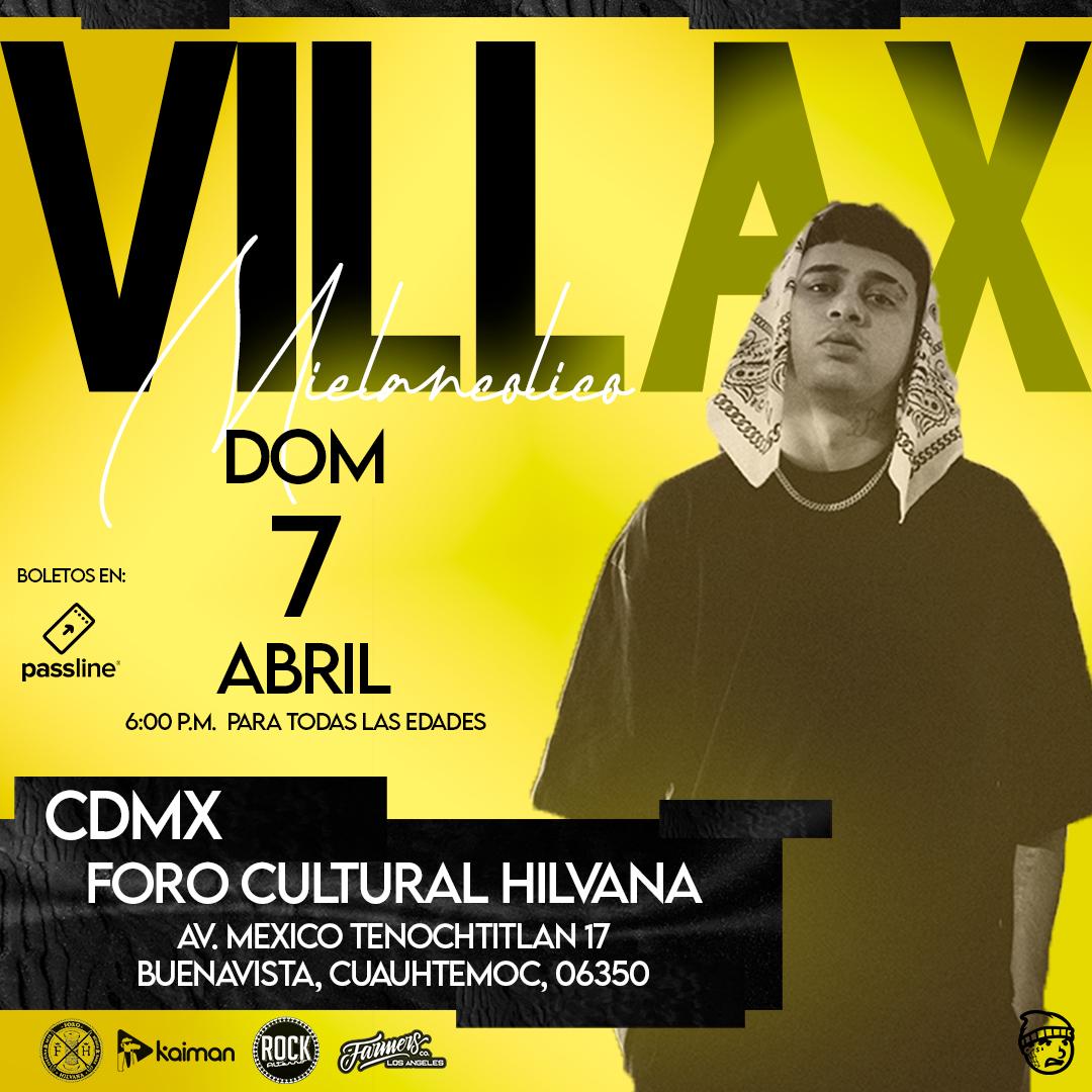 VILLAX: la nueva voz del rap mexicano que resuena en el FORO CULTURAL HILVANA VILLAX: la nueva voz del rap mexicano que resuena en el FORO CULTURAL HILVANA