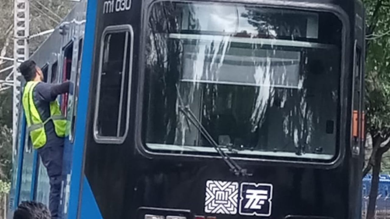 Suspenden el servicio del Tren Ligero por un cable dañado en estación Tepepan Suspenden el servicio del Tren Ligero por un cable dañado en estación Tepepan