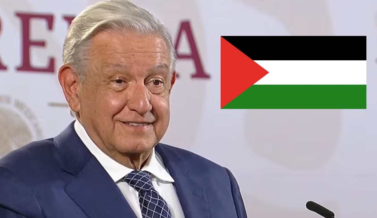 Evita AMLO hablar sobre reconocimiento a Palestina como Estado independiente Evita AMLO hablar sobre reconocimiento a Palestina como Estado independiente