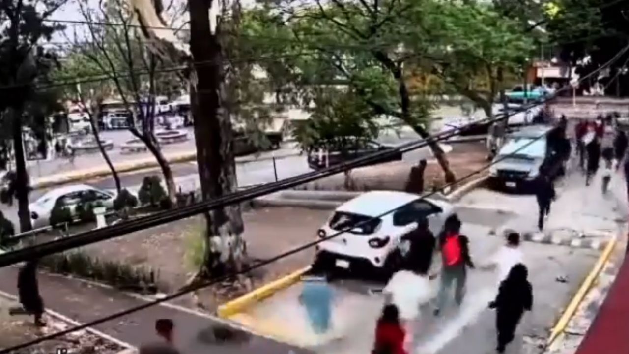 Ataque en CCH Naucalpan, para desestabilizar previo a elecciones: UNAM Ataque en CCH Naucalpan, para desestabilizar previo a elecciones: UNAM