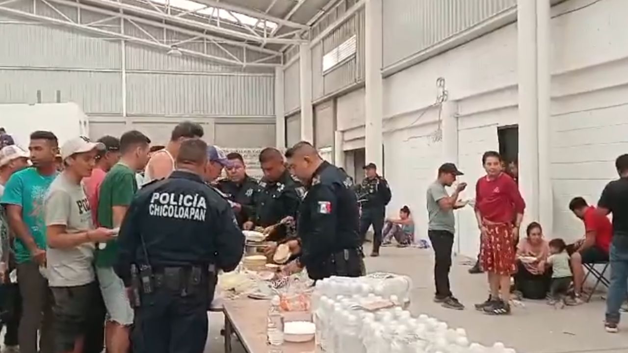 Localizan a 208 migrantes en bodega de Chicoloapan; había palestinos Localizan a 208 migrantes en bodega de Chicoloapan; había palestinos