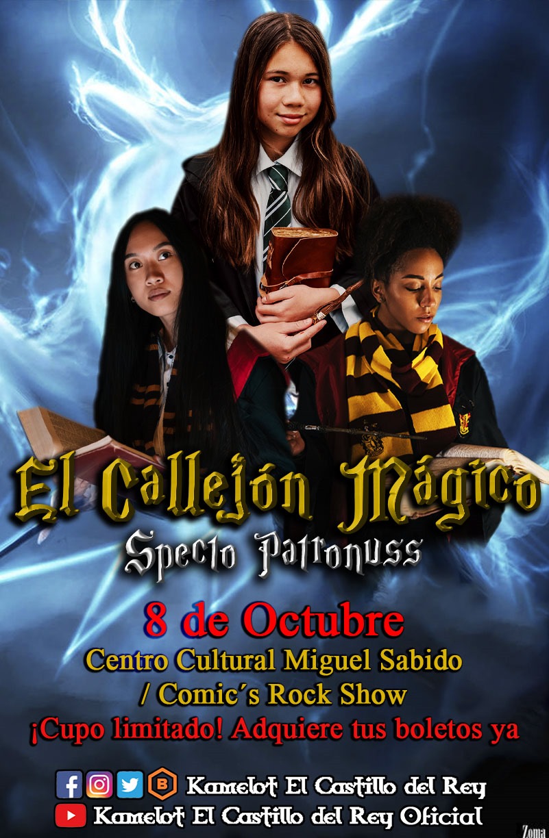 El reconocido homenaje a Harry Potter “callejón mágico: SPECTRO PATRONUSS” regresa a la CDMX con show renovado