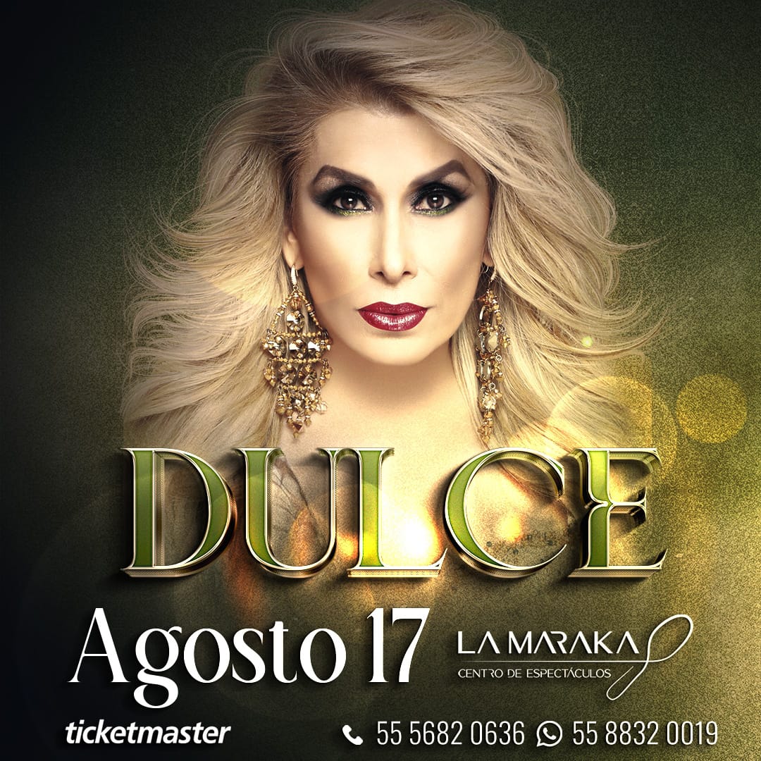 Dulce regresa a los escenarios para ofrecer imperdible show en la Maraka
