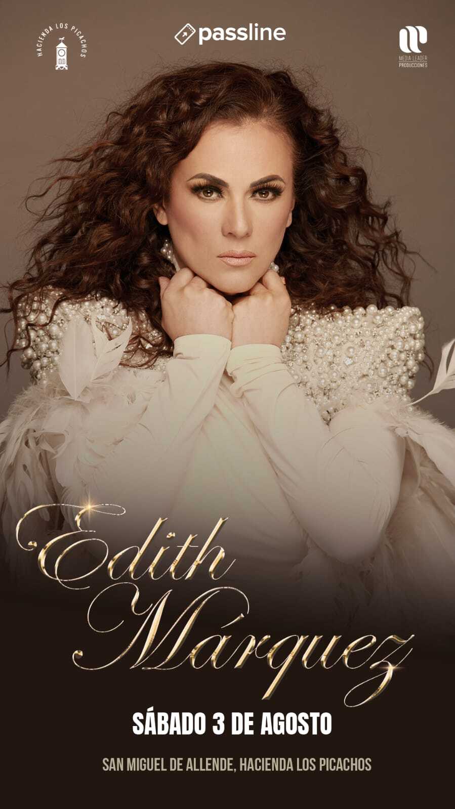Edith Márquez celebrará 25 años de trayectoria con un espectáculo imperdible en San Miguel De Allende