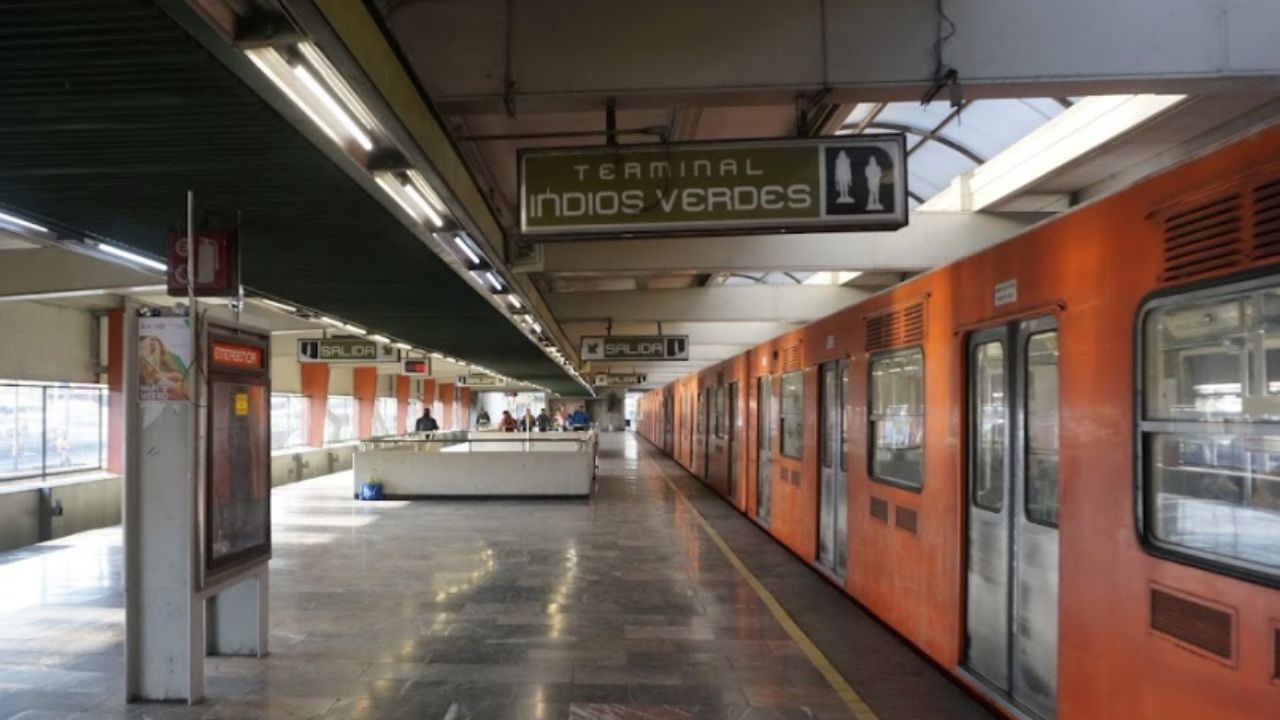 Hombre de 70 años muere en Metro Indios Verdes