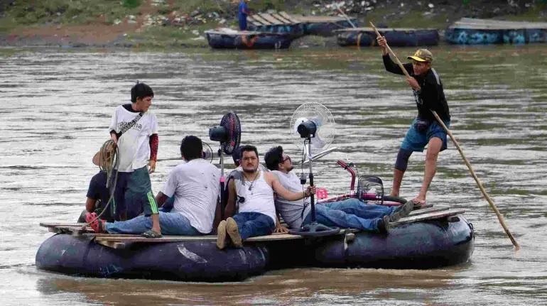 Cae migración en el norte del país, pero se triplica en Chiapas Cae migración en el norte del país, pero se triplica en Chiapas