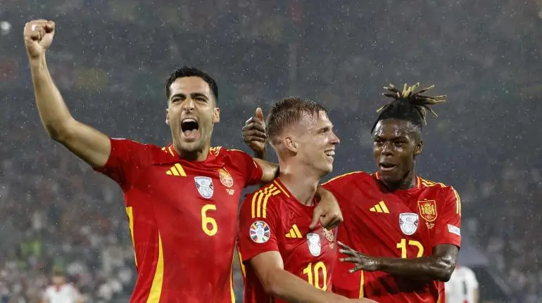España remonta a Georgia y se medirá a Alemania en cuartos de final de la Eurocopa España remonta a Georgia y se medirá a Alemania en cuartos de final de la Eurocopa