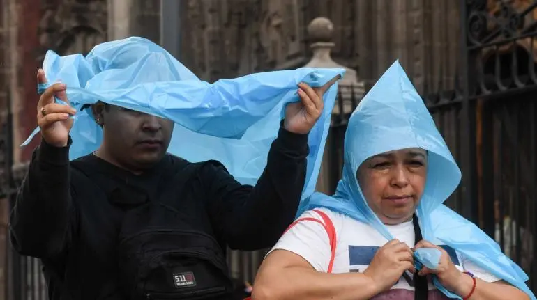 Tláloc no se olvida de la CDMX y desata fuerte lluvia Tláloc no se olvida de la CDMX y desata fuerte lluvia