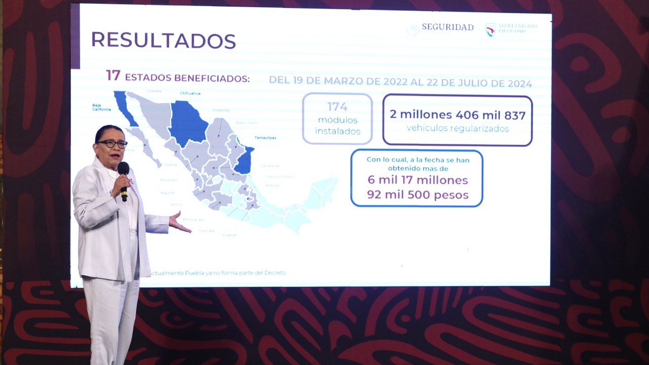Se han regularizado más de 2 millones de vehículos usados: Rosa Icela Rodríguez Se han regularizado más de 2 millones de vehículos usados: Rosa Icela Rodríguez