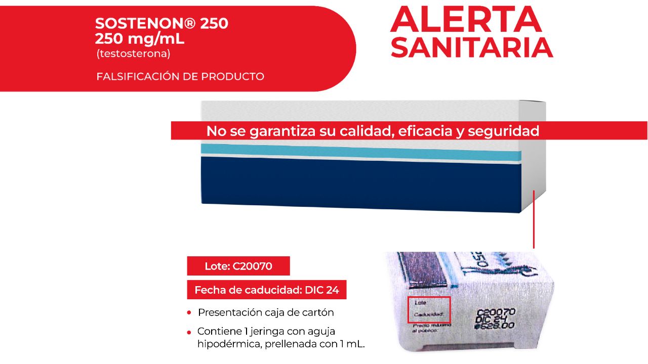 Cofepris emite alerta por falsificación de medicamento para terapia hormonal Cofepris emite alerta por falsificación de medicamento para terapia hormonal