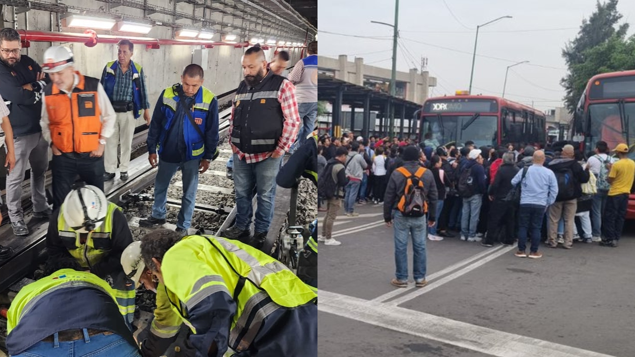 Sin servicio de Moctezuma a Isabel la Católica de Línea 1 del Metro Sin servicio de Moctezuma a Isabel la Católica de Línea 1 del Metro