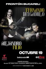 Los gigantes de la trova mexicana Fernando Delgadillo y Alejandro Filio llegan al frontón Bucareli
