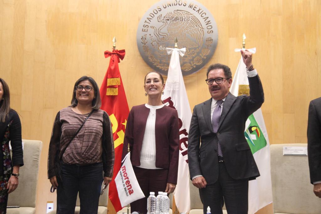Se reúnen Sheinbaum y diputados federales Se reúnen Sheinbaum y diputados federales
