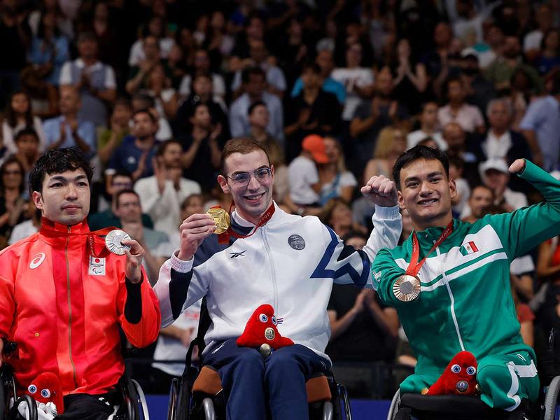 Segundo bronce para México en Paralímpicos; Ángel Camacho al podio Segundo bronce para México en Paralímpicos; Ángel Camacho al podio